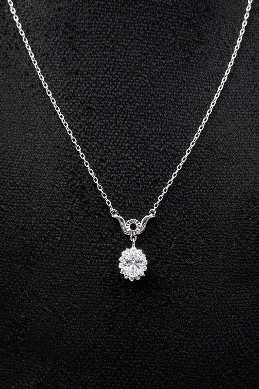 Silver chain with pendant made of 925 sterling silver