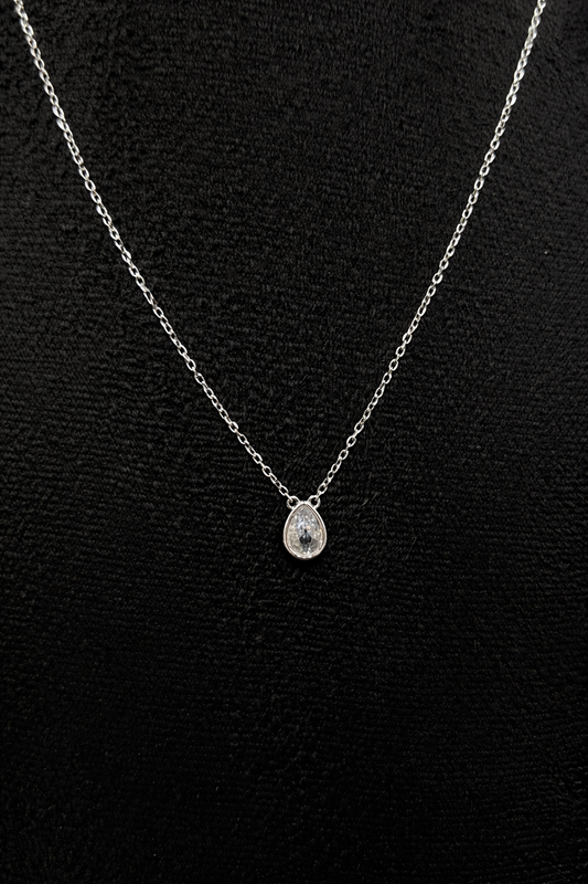 Silver chain with pendant made of 925 sterling silver