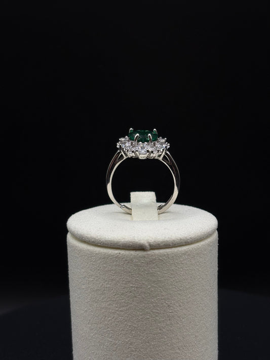 Silberring 925 mit Zirkon