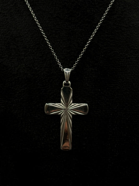 Kreuz Halskette aus 925 Sterling Silber – Klassisch & Zeitlos
