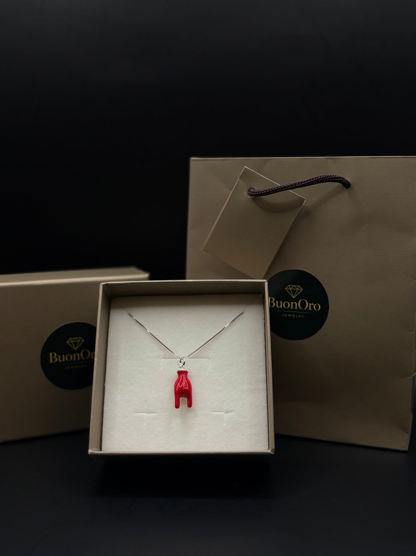 Silver chain with pendant made of 925 sterling silver
