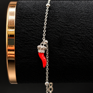 Bracelet Corno en argent sterling 925 avec zircone
