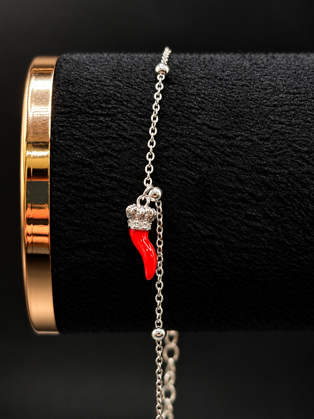 Corno Armband aus 925 Sterling Silber mit Zirkonia