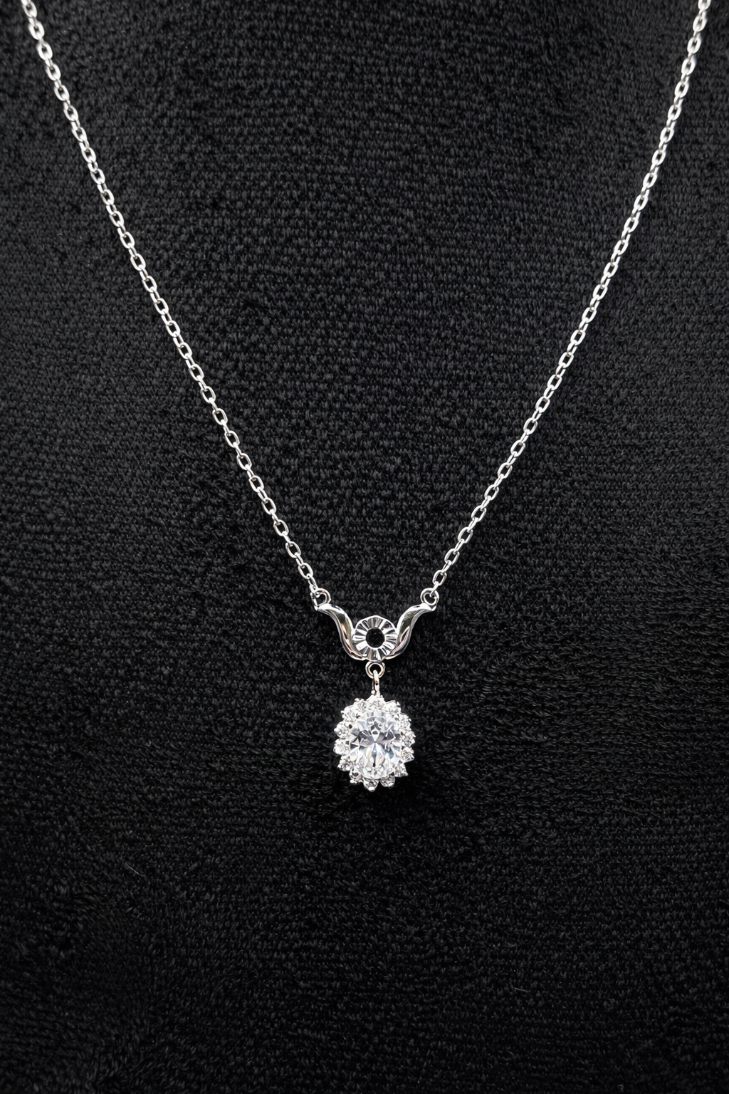Catena in argento con pendente in argento sterling 925 