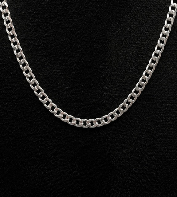 Panzerkette 50 cm aus 925 Sterling Silber – Klassisch & Zeitlos