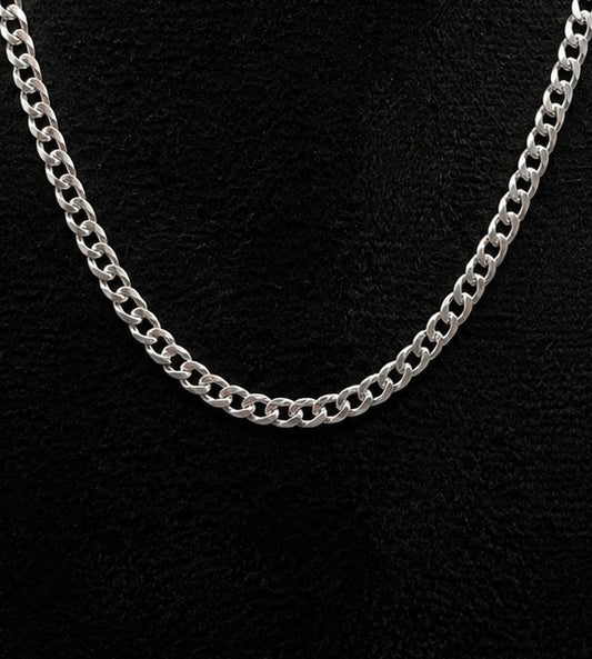 Panzerkette 50 cm aus 925 Sterling Silber – Klassisch & Zeitlos