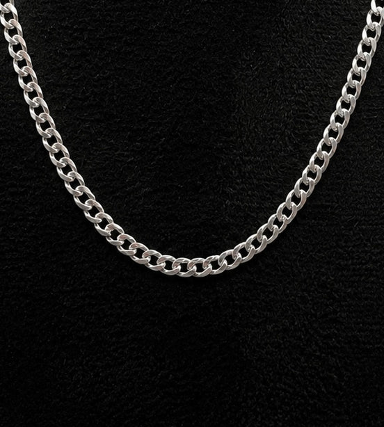 Panzerkette 50 cm aus 925 Sterling Silber – Klassisch & Zeitlos