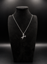 Chaîne avec pendentif ciseaux en argent sterling 925