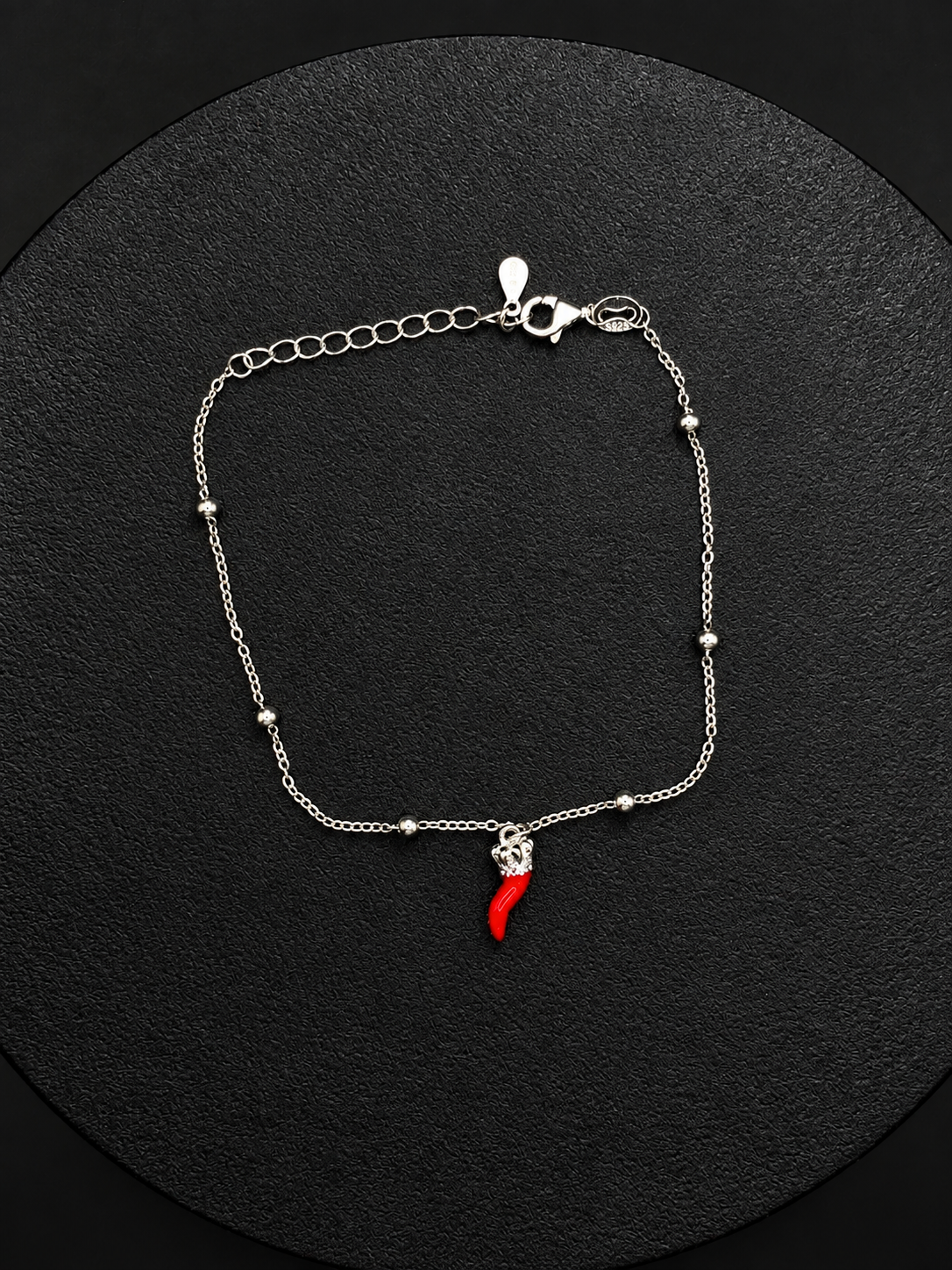 Corno Armband aus 925 Sterling Silber mit Zirkonia