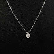 Catena in argento con pendente in argento sterling 925 