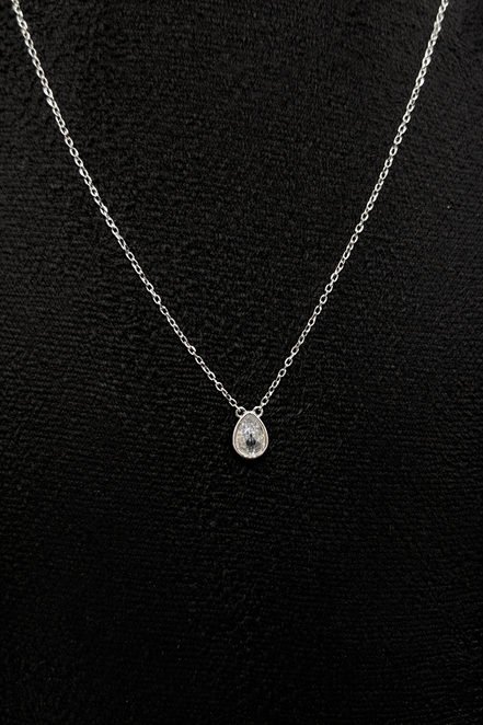Catena in argento con pendente in argento sterling 925 