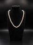 Collier de perles en argent sterling 925 – 50 cm
