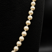 Collier de perles en argent sterling 925 – 50 cm