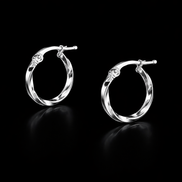Creolen aus 925 Sterling Silber