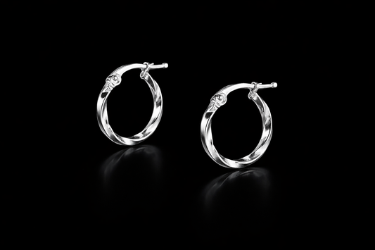 Creolen aus 925 Sterling Silber