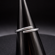 Knotenring aus 925 Sterling Silber