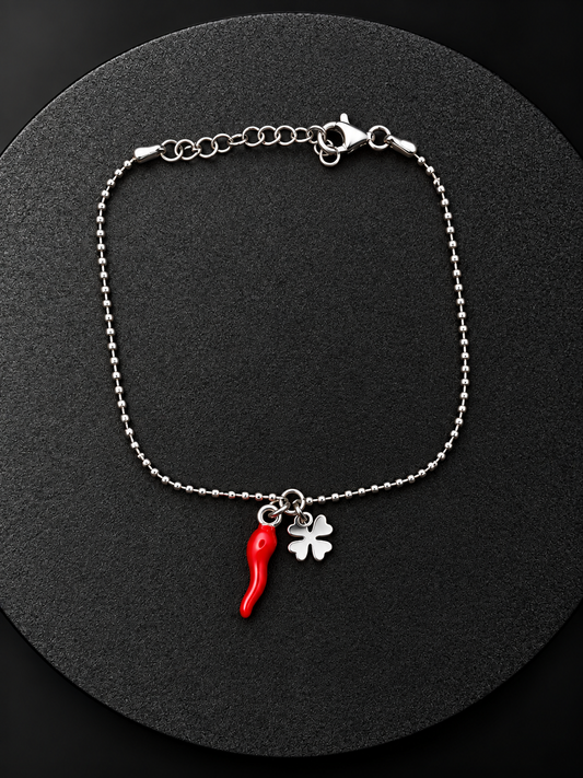 Corno Armband aus 925 Sterling Silber mit Zirkonia