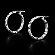 Créoles en argent sterling 925