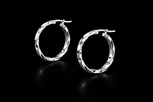 Creolen aus 925 Sterling Silber