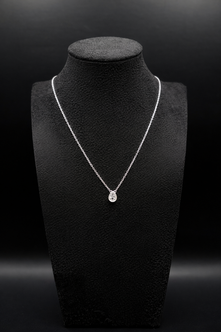 Catena in argento con pendente in argento sterling 925 