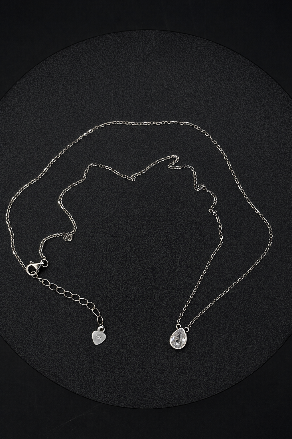 Catena in argento con pendente in argento sterling 925 