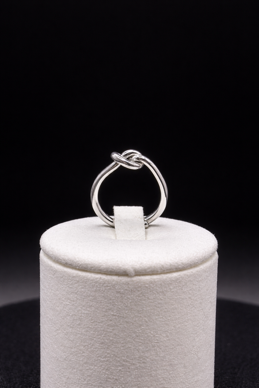 Knotenring aus 925 Sterling Silber