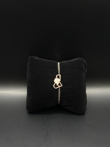 Armband aus 925 Sterling Silber mit Schmetterlingsmotiv