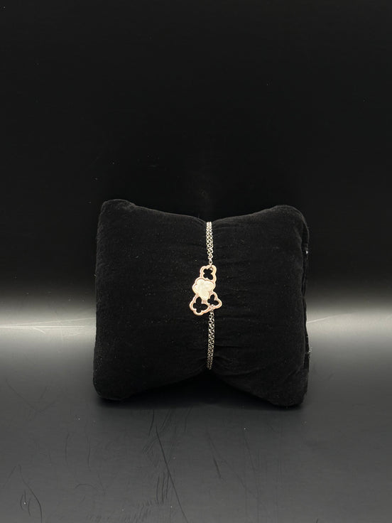 Armband aus 925 Sterling Silber mit Schmetterlingsmotiv