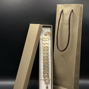 Armband aus 925 Silber mit strukturierten Gliedelementen