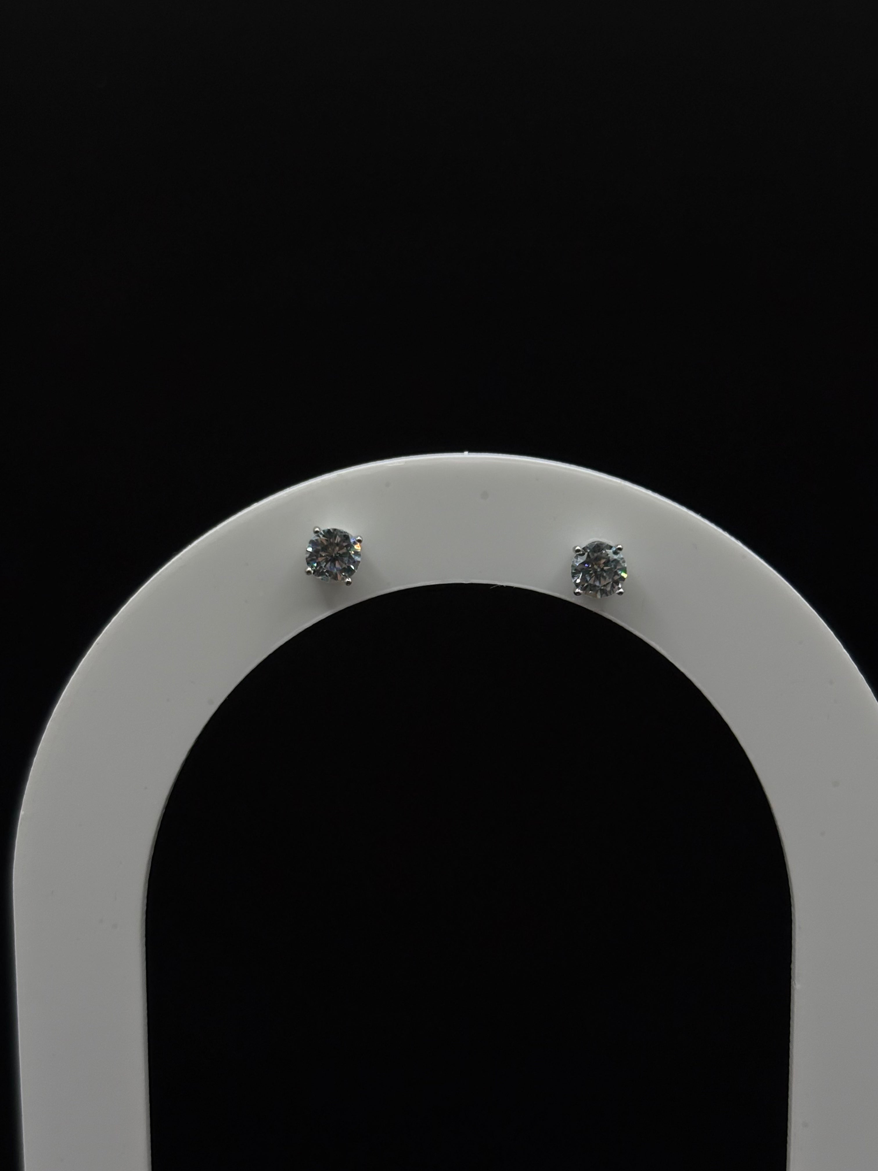 Parure di gioielli in argento sterling 925 con zircone azzurro 
