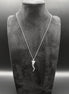 Silver chain with pendant made of 925 sterling silver 