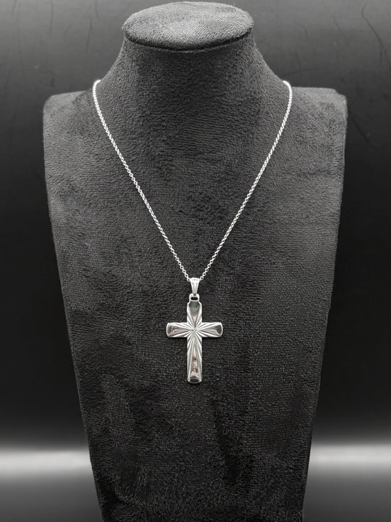 Kreuz Halskette aus 925 Sterling Silber – Klassisch & Zeitlos