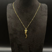 Catena in argento con pendente in argento sterling 925 