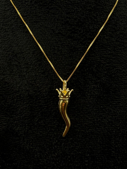 Catena in argento con pendente in argento sterling 925 