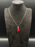 Collier Corna rouge en argent sterling 925 – Porte-bonheur italien contre le mauvais œil