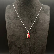 Catena in argento con pendente in argento sterling 925 