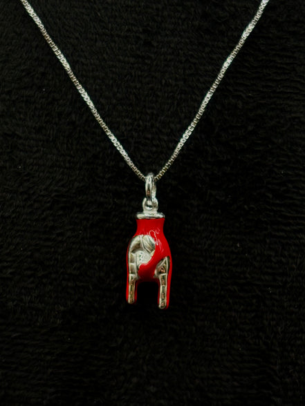 Catena in argento con pendente in argento sterling 925 