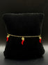 Corno Armband mit Zirkonia aus 925 Sterling Silber vergoldet