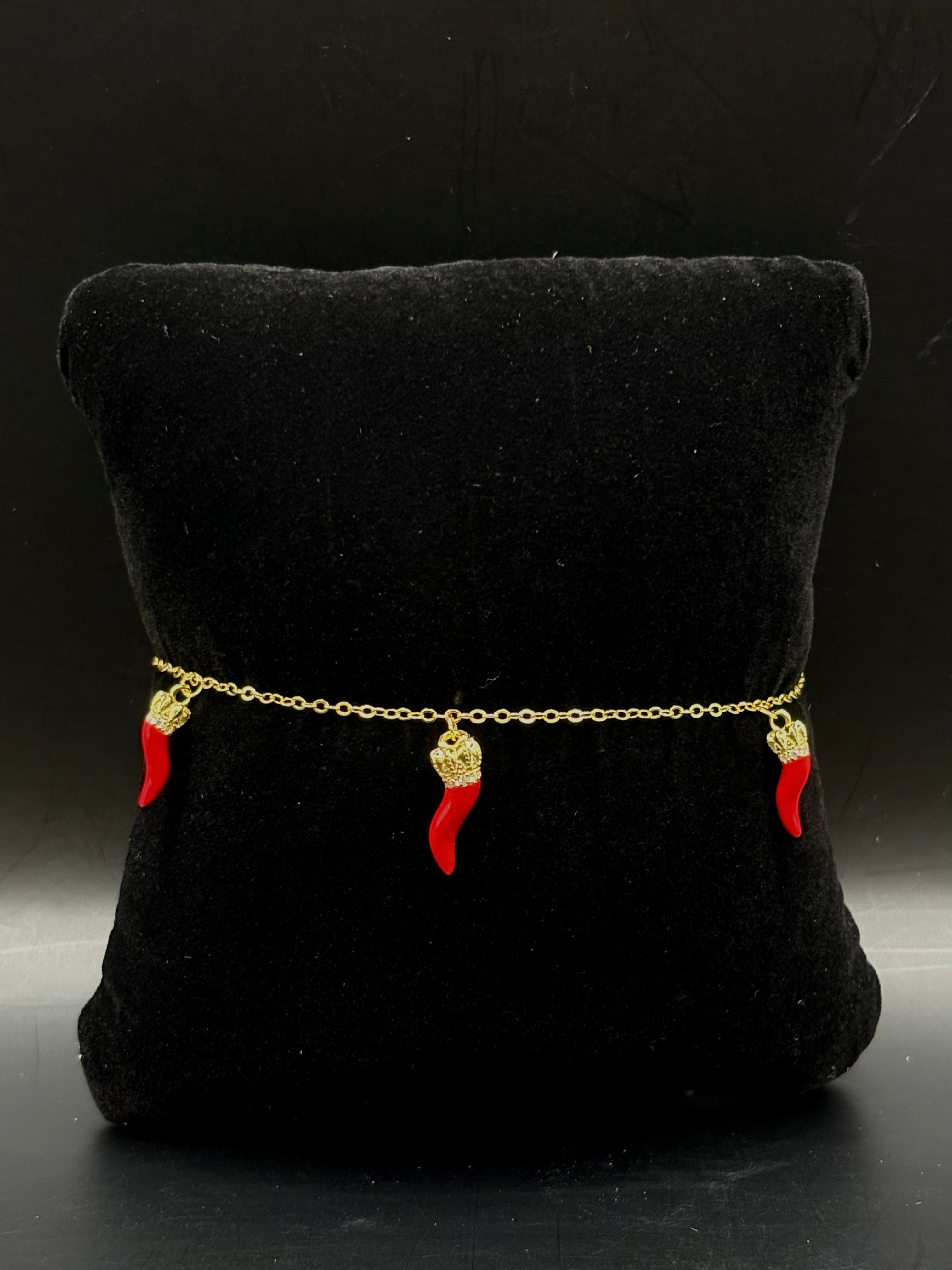 Corno Armband mit Zirkonia aus 925 Sterling Silber vergoldet