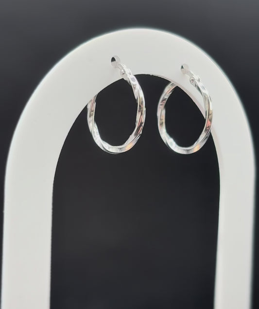 Creolen aus 925 Sterling Silber