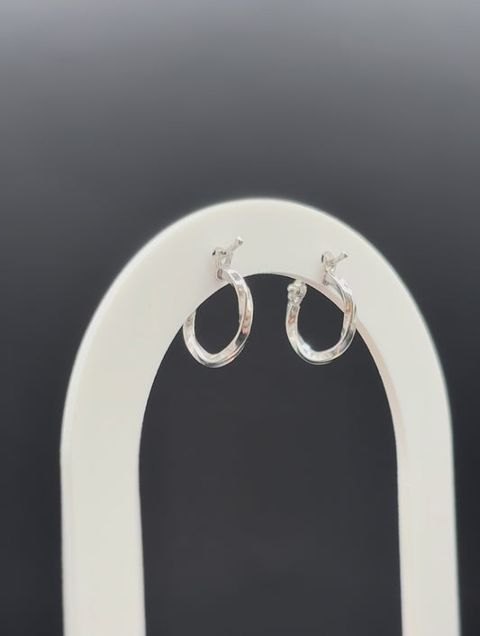 Creolen aus 925 Sterling Silber